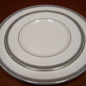 Dinner Plate and Salad Plate - Ravenswood by ROYAL DOULTON