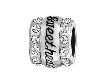 Brighton Beaded SweetHeart Charm