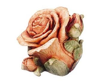Harmony Kingdom Single Orange Rose Lord Byron's Harmony Garden MIB