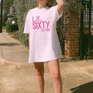 Sixty Birthday Shirt, Sixty Shirt, 60th Birthday Shirt,  Group Birthday Shirt, 60th Birthday Party, Birthday Crew, Birthday Party Tees