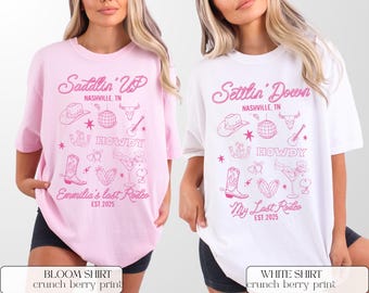 Last Rodeo Bachelorette Comfort Colors Shirt: Nashville Western Theme