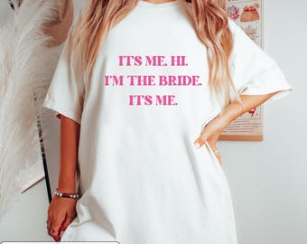 Funny Bride Shirt: Retro Groovy Comfort Colors Tee, Engagement Gift