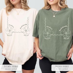Custom Beach Bachelorette Comfort Colors Shirt: Mermaid Last Splash