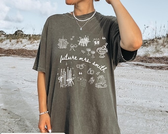 Camiseta de colores de la futura señora Comfort: regalo para recién comprometidas
