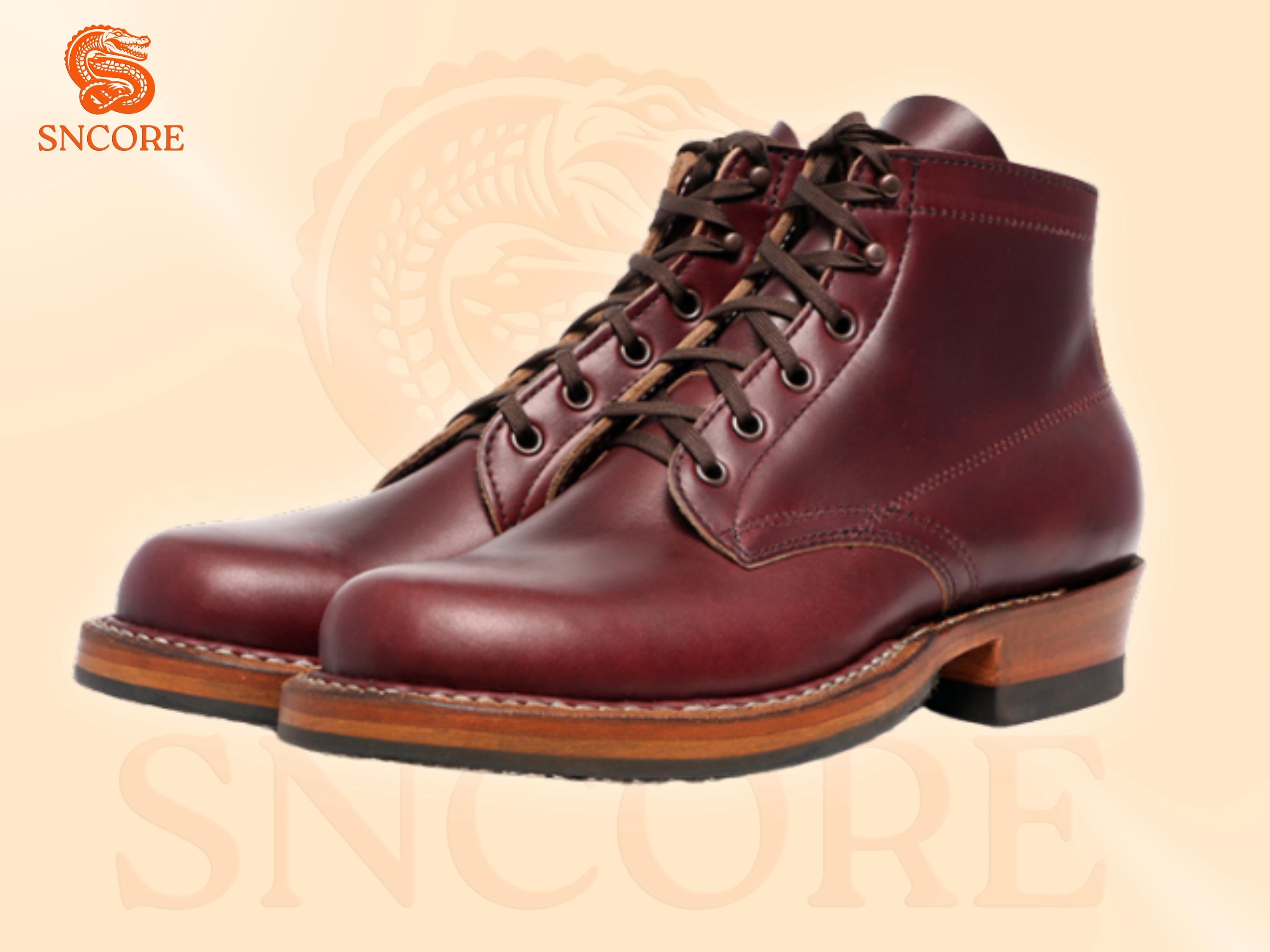 Johnston & Murphy Custom Made Cordovan Longwing Gunboats 10.5C Made in USA il_fullxfull.7253570882_bu52.jpg main image 2