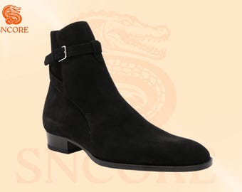 Jodhpur boots Handmade Riding boots Ankle strap Equestrian boots vintage style footwear him/her unisex boots