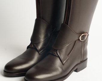 Handmade Leather Riding Boots: Custom Equestrian Polo Boots