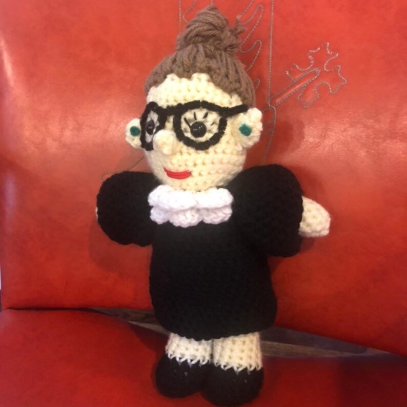 Ruth Bader Ginsburg RBG doll Etsy