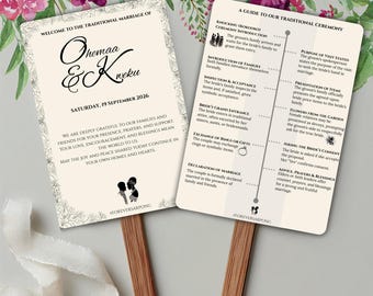 Programma di nozze ghanesi: cronologia della cerimonia di matrimonio Akan (modello scaricabile in PDF)