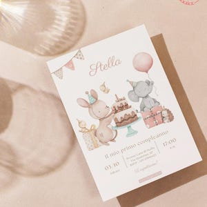 Invito festa digitale e/o cartaceo - Party Kit Primavera