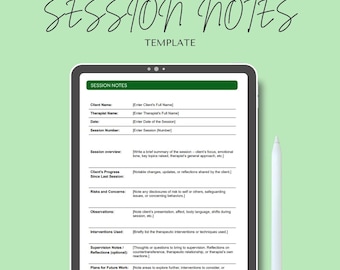 Session notes