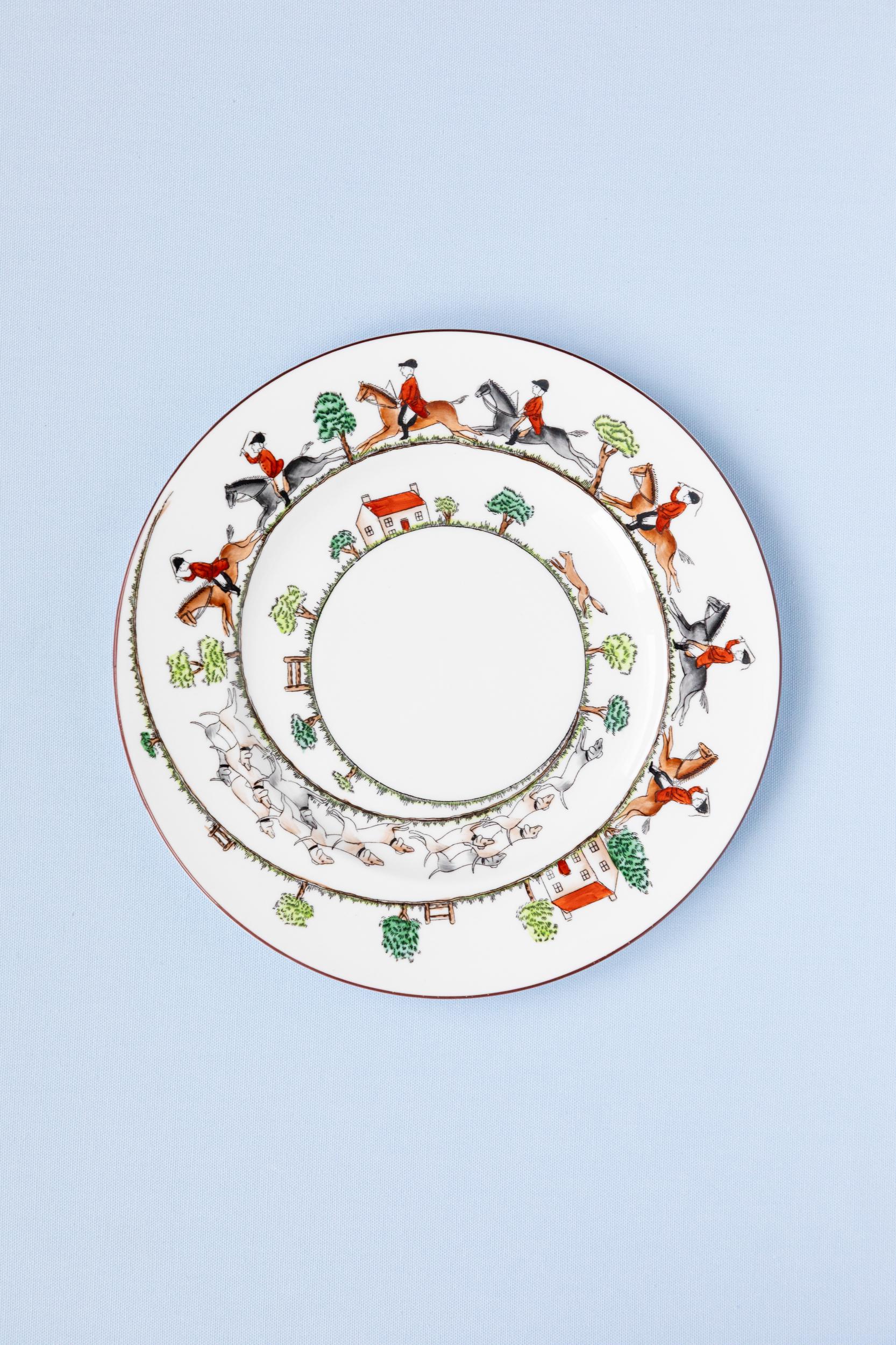 Staffordshire Hunting Scene - Etsy