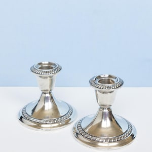 Gorham Sterling Silver Candlesticks - Etsy