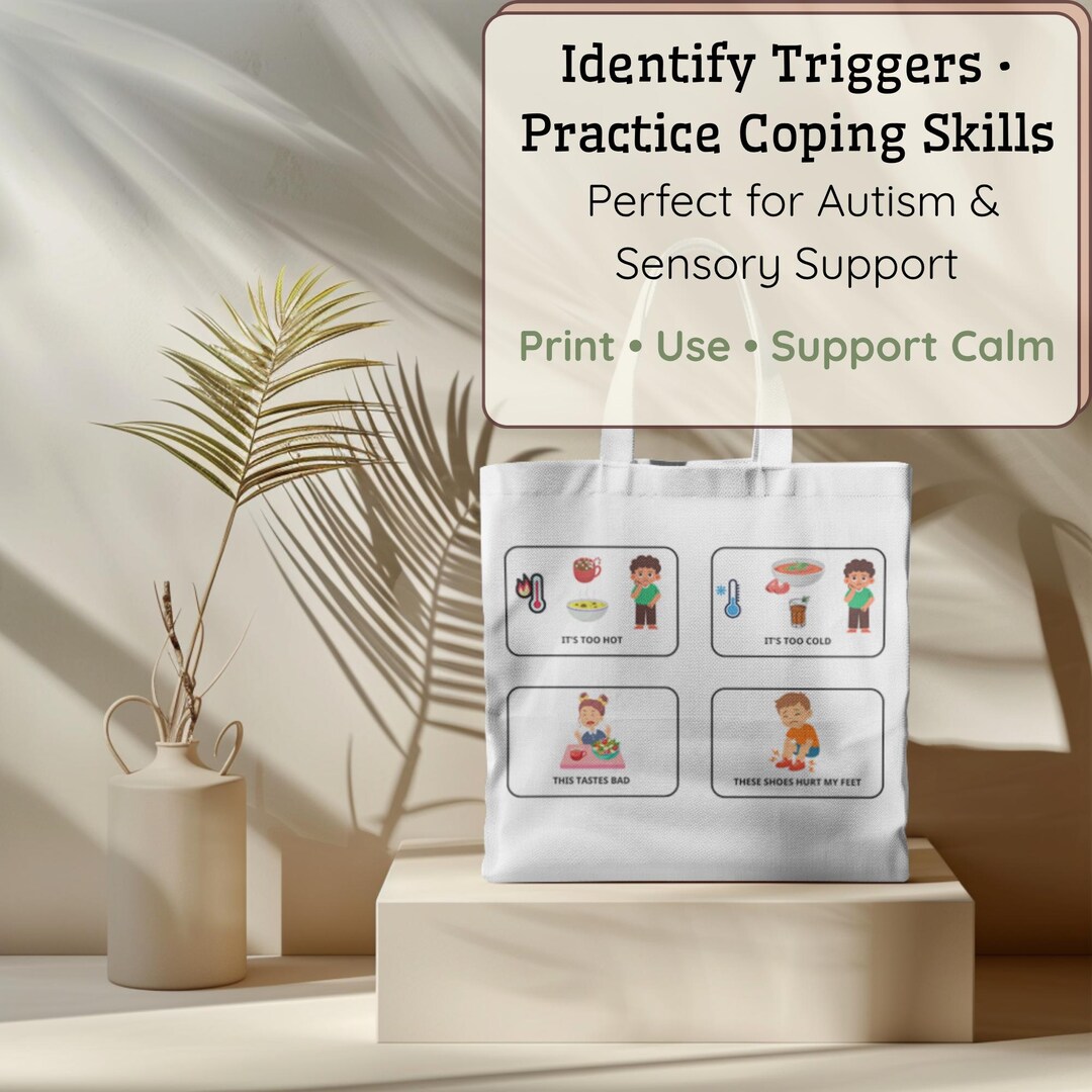 Autism and ADHD Visual Cards – 28 Sensory Needs and Self-regulation ...