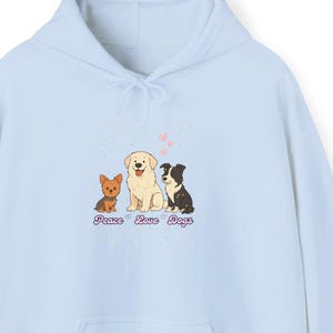 Custom Pet Lover Hoodie: Unisex Cotton-Poly Blend Sweatshirt
