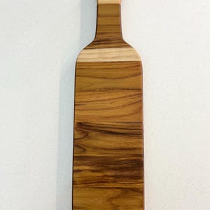 Wine Bottle Charcuterie Board – Handmade Wood Serving Tray, Gift for Wine Lovers
