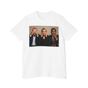 Epstein Files Political T-Shirt: Dan Bongino, Bondi, Patel - USA Made image 6