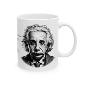 Inspirational Quote (3) by The Theoretical Physicist, Ceramic Mug, Science, Coffee Cup - Gift for Science Lovers, Physics Students, STEM