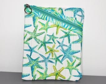 Kindle/Tablet/Book Sleeve, Reißverschlusstasche Größe Medium, Hemingway Tasche