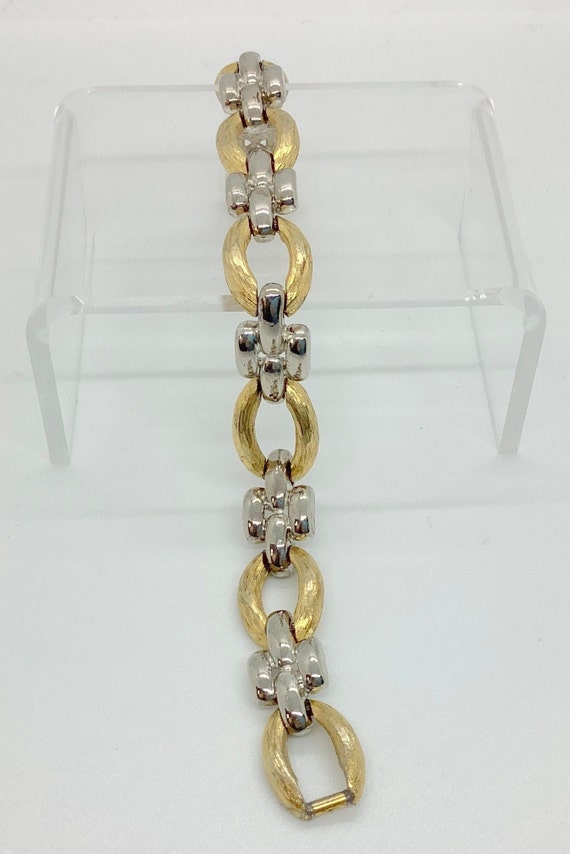Givenchy Bracelet - Silver and  Gold Oval Links