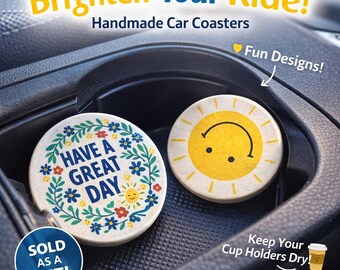 Car Coasters Galor, Car Coasters for Fun, Car Coasters for Mom