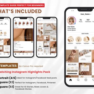 Jewelry Social Media Templates | Instagram Post | Editable Best Selling ...