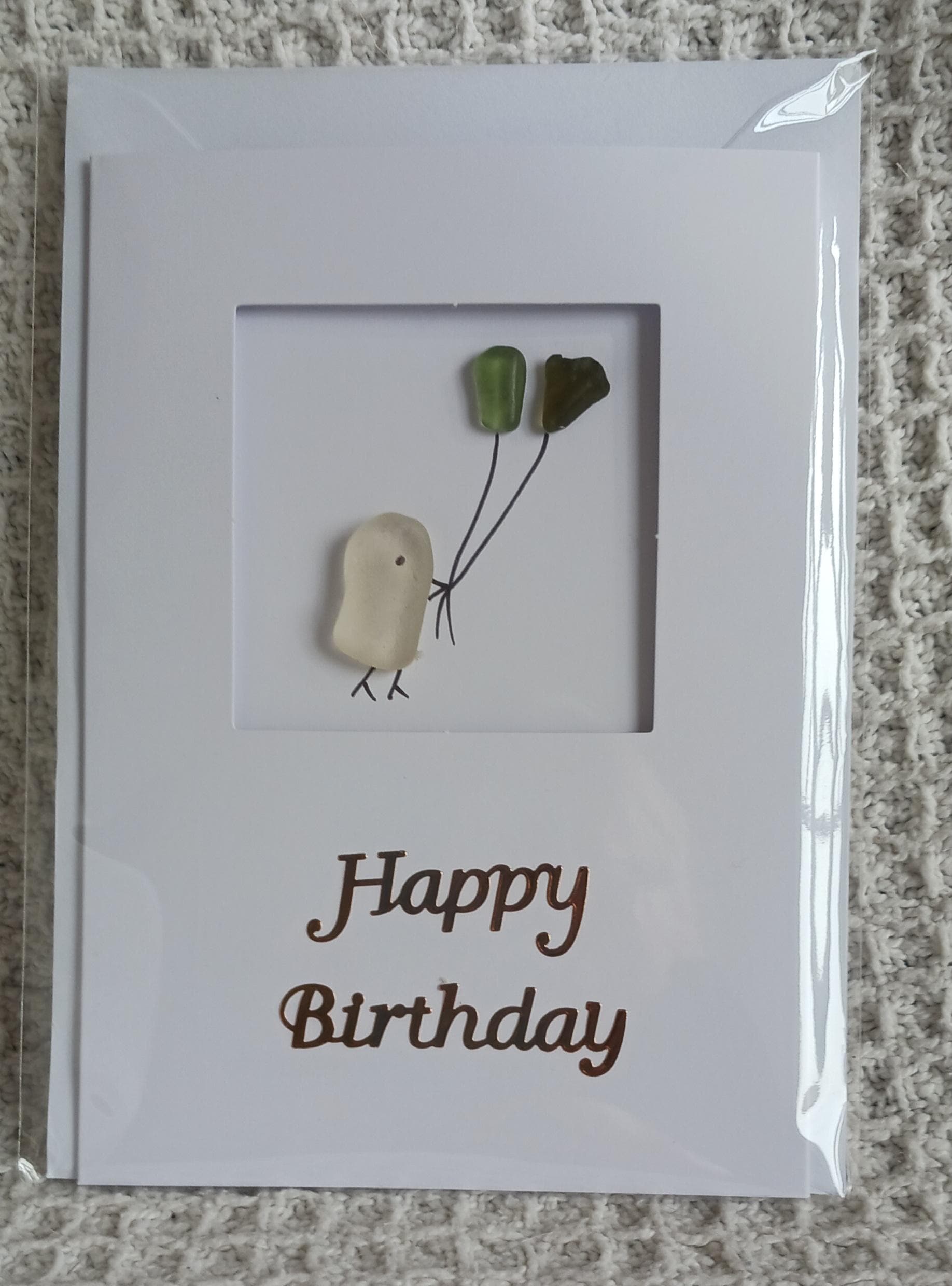 Happy Birthday Sea Glass - Etsy