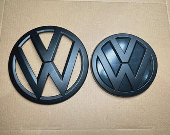 Set di ricambio di alta qualità per griglia posteriore VW Hatch, nero opaco/lucido, con stemma distintivo per VW Golf 7 MK7 MKVII Gti R Gtd