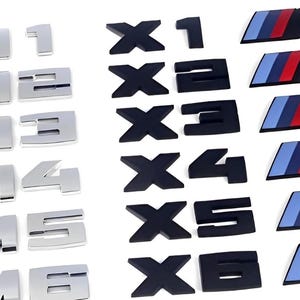 M Power Emblem for BMW – 3D Chrome Style for M1/M2/M3/M4/M5/M6