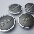 Set of 4 Audi Wheel Center Hub Caps | Emblem Logo Badge for A3 A4 A6 A8 TT product logo