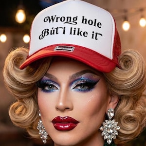 Wrong Hole But I Like It Trucker-hoed, grappige vrijgezellenhoeden