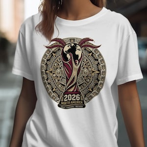 2026 World Cup North America T-Shirt, USA Canada Mexico Soccer Fan Apparel