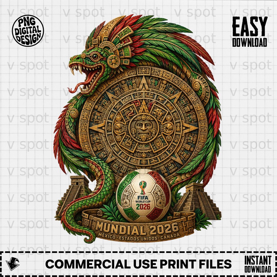 fifa-world-cup-2026-quetzalcoatl-aztec-art-print-digital-download-etsy