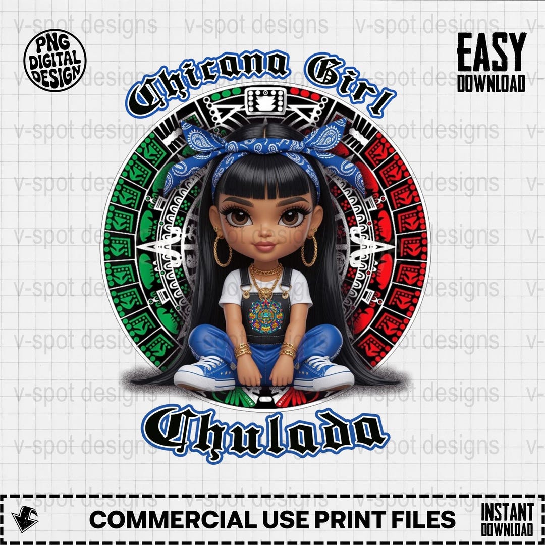 chicana-girl-art-print-chola-style-latina-graphic-digital-download