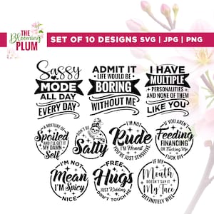 Sarcastic Bundle Svg, Keep Talking Svg, Cricut, sublimation, Sassy Svg quotes shirts, Sarcastic Bundle Svg, Funny Svg bundle, Sarcasm Svg