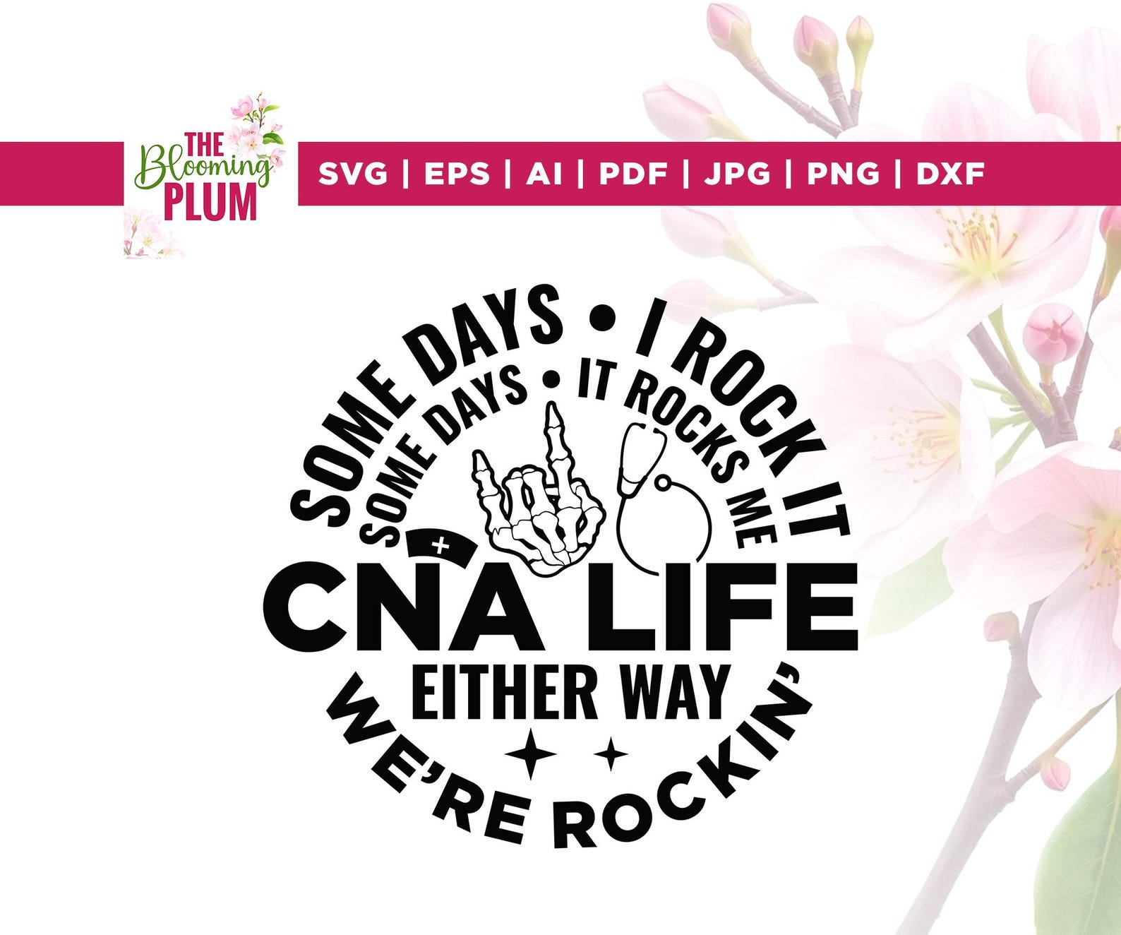 CNA Life Svg, CNA Funny Svg, Cricut, Sublimation, Some Days Svg, I Rock ...