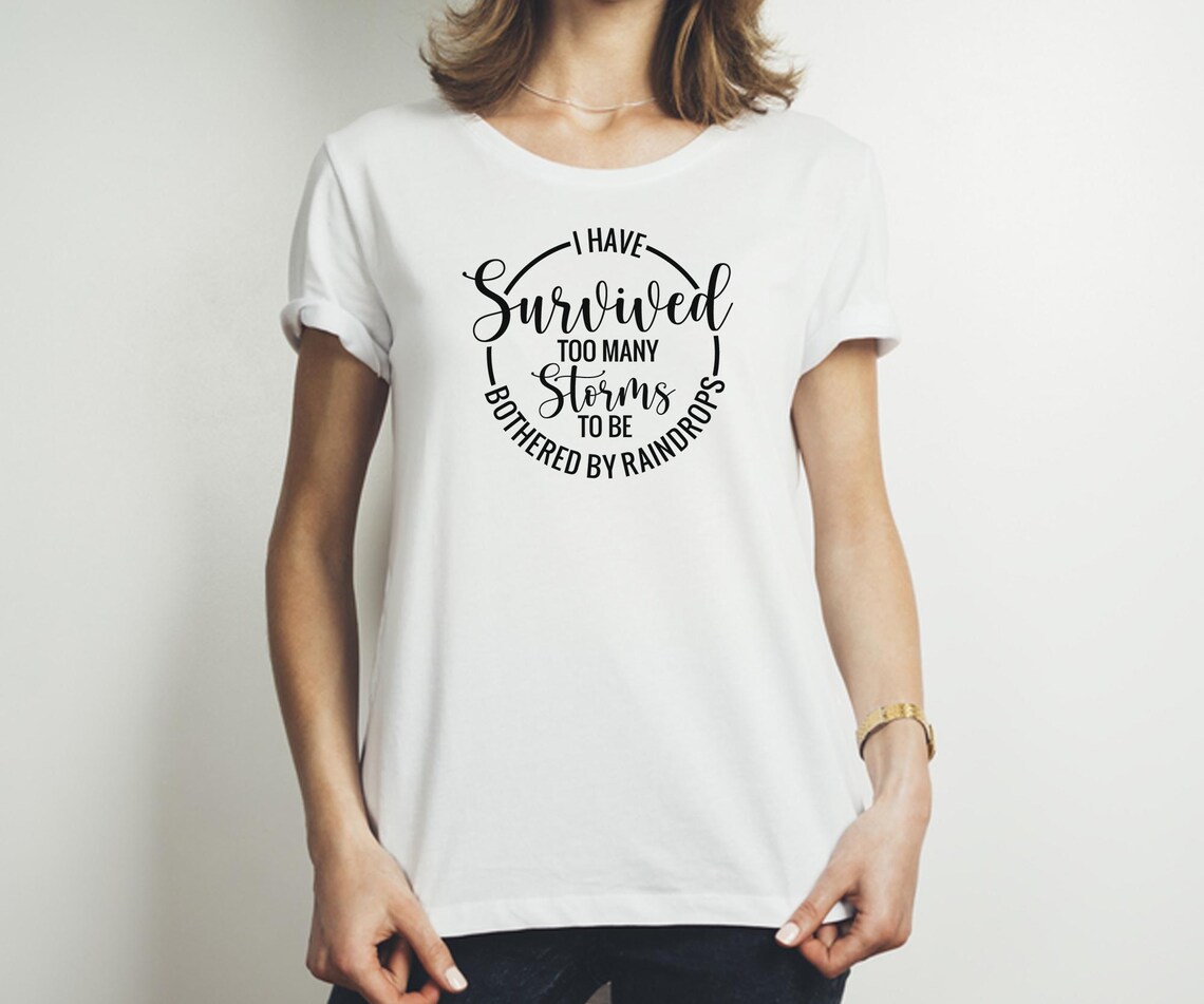 Survived Storms SVG, Cricut, Silhouette Cut File (digital Download) - Etsy