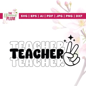 Lehrer-Svg, Cricut, Sublimation, Lehrer-Leben-Svg, Back to School-Svg, Lehrer-Shirt-Svg, Erzieher Sevg, Lehrer png, Silhouette, Cut-Datei