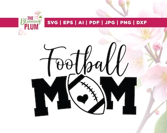 Fußballmutter SVG, Design für ein Spieltags-Shirt (Digitaler Download)