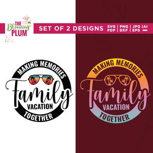 Family vacation 2025 Svg, Summer vacation Svg, Cricut, sublimation, Vacation Shirts Svg, Family vacation shirt, Family Vacation 2025, Vinyl