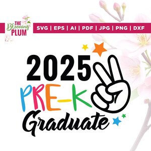 Pre-K Grad Svg, Pre-K Graduate Svg, Cricut, sublimation, Preschool Grad Svg, Pre-K Grad 2025 Svg, So Long Pre-K Svg, Graduation Svg, SVG