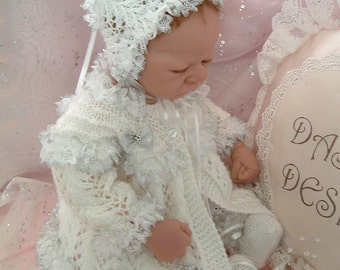 Knitting pattern for 18 - 22 inch reborn dolls or small baby