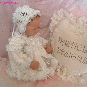 Knitting pattern for 18 22 inch reborn dolls or small baby image 4