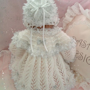 Knitting pattern for 18 22 inch reborn dolls or small baby image 2