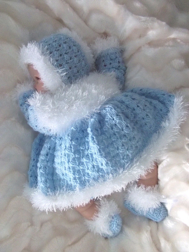 Knitting Pattern for 1822 Reborn Dolls or 03 Month Baby Etsy Australia