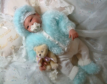 Knitting pattern for reborn dolls 17 to 20 inch or tiny babies