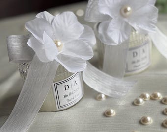 Recuerdos de boda personalizados para invitados al por mayor, velas de boda, regalos para despedidas de soltera, regalos de boda, regalos rústicos.