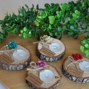 Bulk Wedding Favors for Guests | Rustic Bulk Candle Favors | Bridal ...