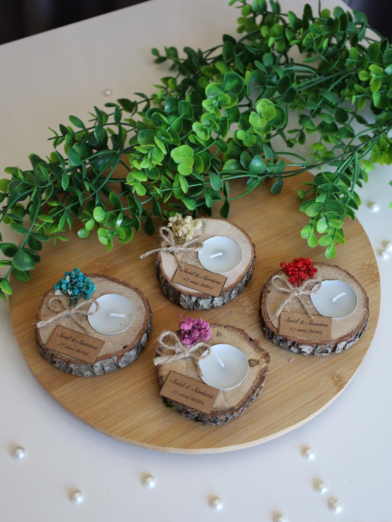 Bulk Wedding Favors for Guests | Rustic Bulk Candle Favors | Bridal ...