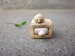 Miniature cabinet with hedgehog Jewelry Box Stud Earrings Box Wood Unique Gift Wood Sculpture Personalized 